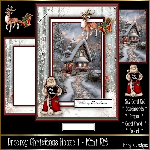 Dreamy Christmas House 1 - Mini Kit