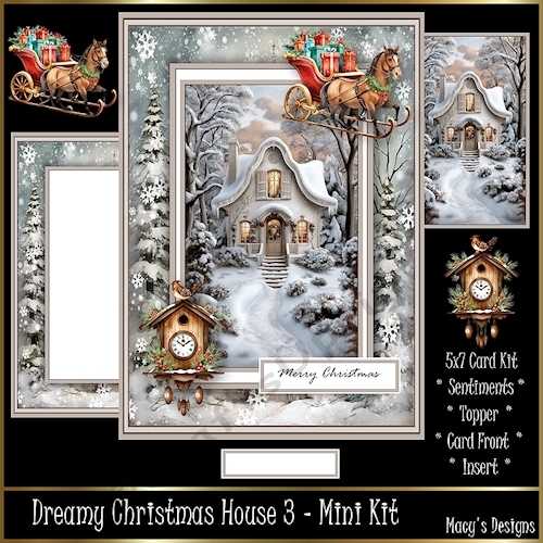 Dreamy Christmas House 3 - Mini Kit