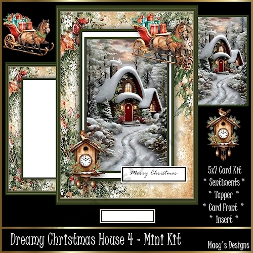 Dreamy Christmas House 4 - Mini Kit
