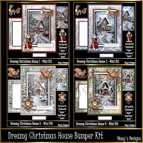 Dreamy Christmas House Bumper Kit