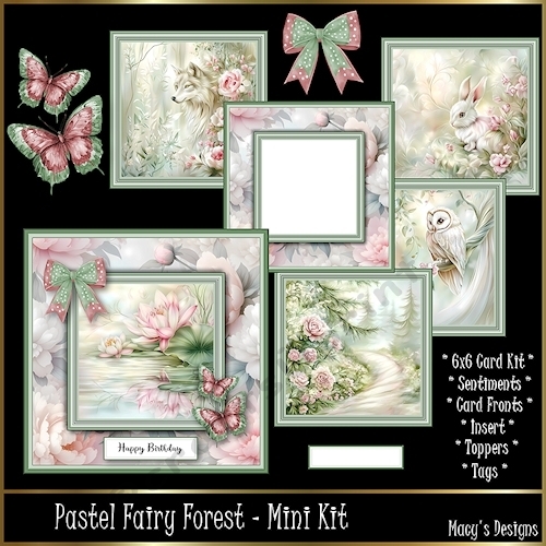 Pastel Fairy Forest - Mini Kit