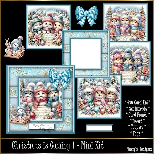 Christmas is Coming 1 - 6x6 Mini Kit