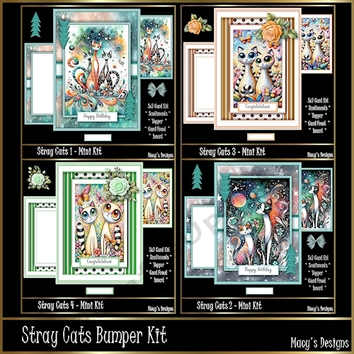 Stray Cats Bumper Kit  5x7 Bumper Kit 1 