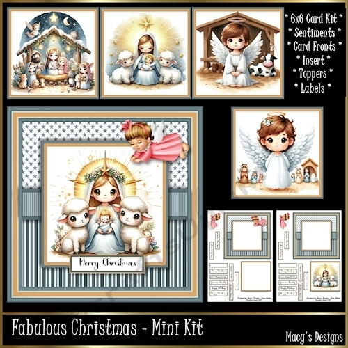 Fabulous Christmas - 6x6 Mini Kit
