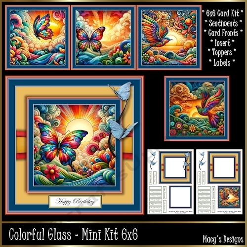 Colorful Glass - Mini Kit 6x6