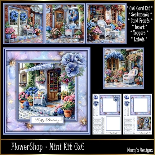 Flower Shop - Mini Kit 6x6