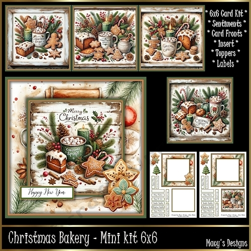 Christmas Bakery - Mini Kit 6x6