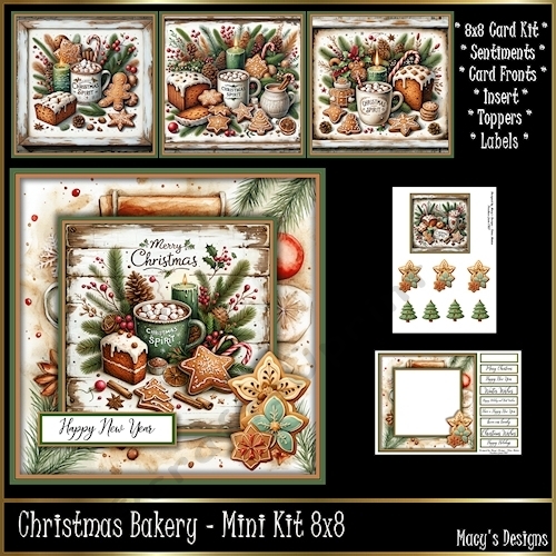 Christmas Bakery - Mini Kit 8x8