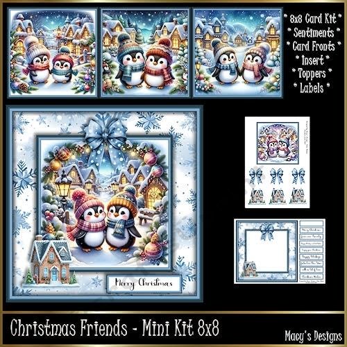 Christmas Friends - Mini Kit REQUEST 8x8