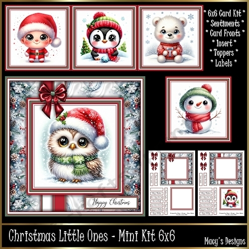 Christmas Little Ones - Mini Kit 6x6