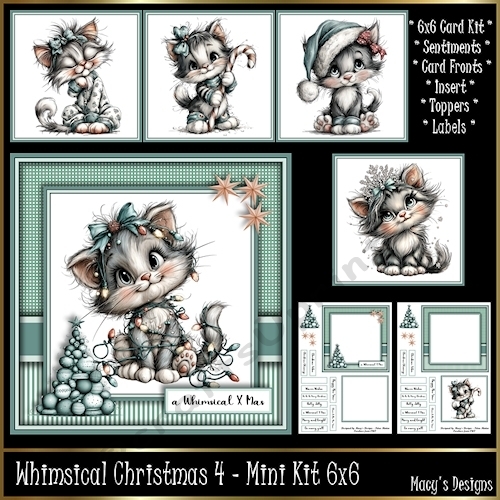 Whimsical Christmas 4 - Mini Kit 6x6