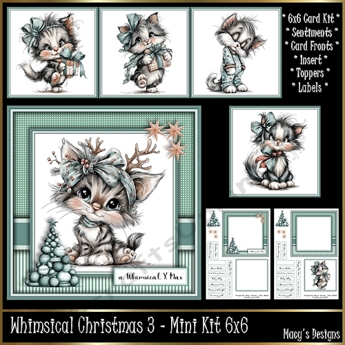 Whimsical Christmas 3 - Mini Kit 6x6