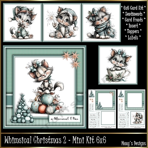Whimsical Christmas 2 - Mini Kit 6x6