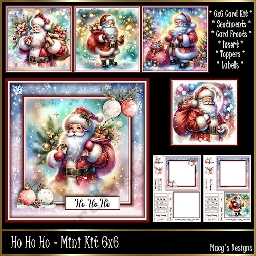 Ho Ho Ho  - Mini Kit 6x6