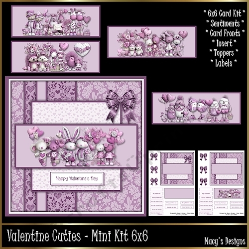 Valentine Cuties - Mini Kit 6x6