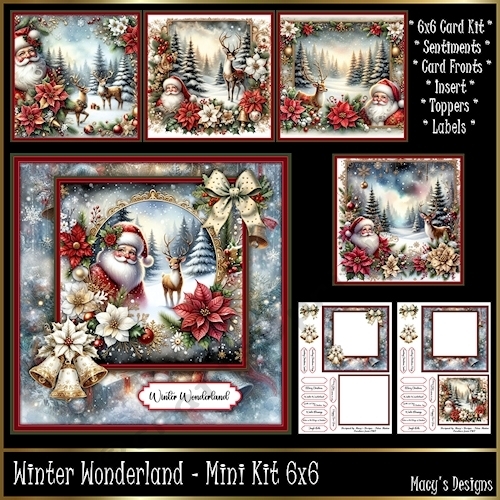 cup1413048_124264 - Winter Wonderland - Mini Kit 6x6 (New Sheets)