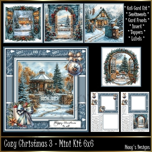 Cozy Christmas 3 - Mini Kit 6x6
