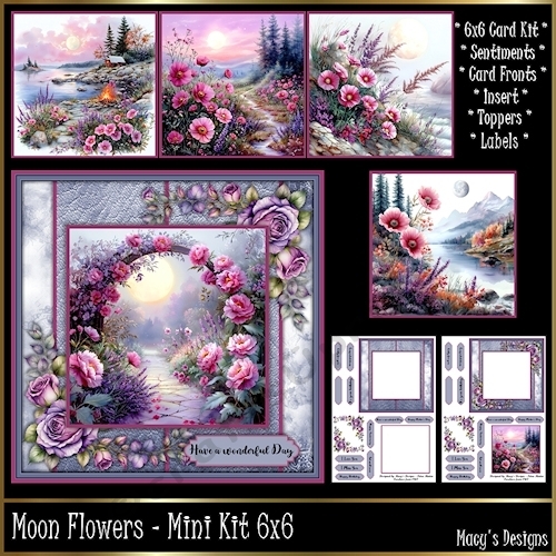 cup1415801_124264 - Moon Flowers - Mini Kit 6x6