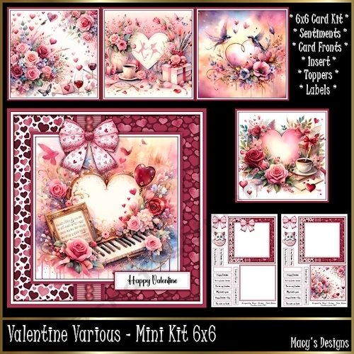Valentine Various - Mini Kit 6x6