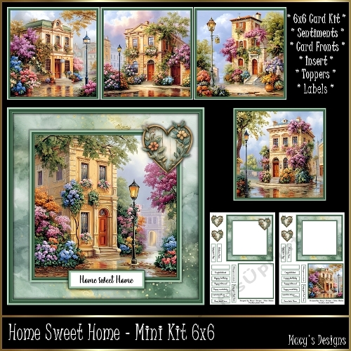 Home Sweet Home - Mini Kit 6x6