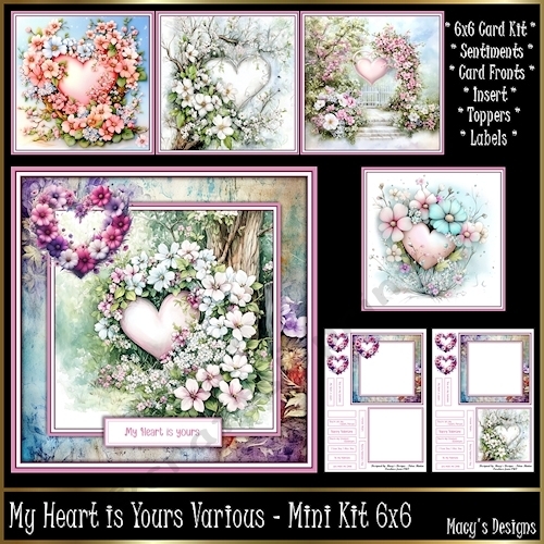 My Heart is Yours Various - Mini Kit 6x6