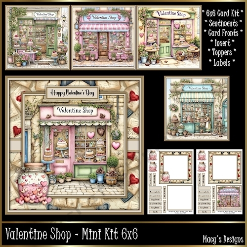 Valentine Shop - Mini Kit 6x6