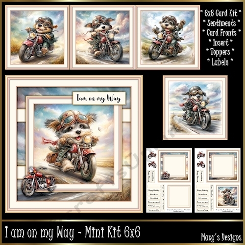 I am on my Way - Mini Kit 6x6