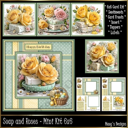 Soap and Roses - Mini Kit 6x6