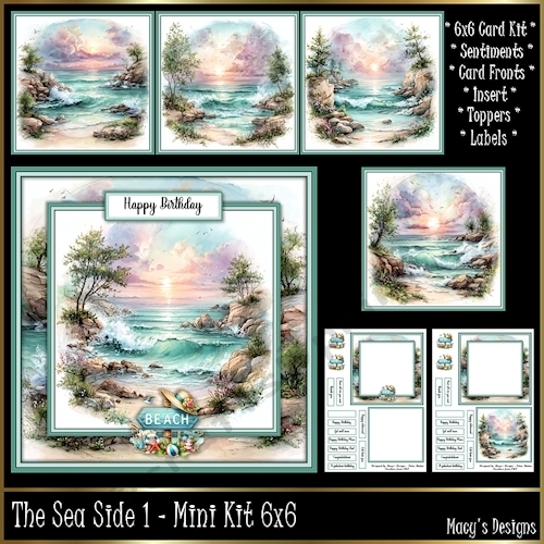 The Sea Side 1 - Mini Kit 6x6