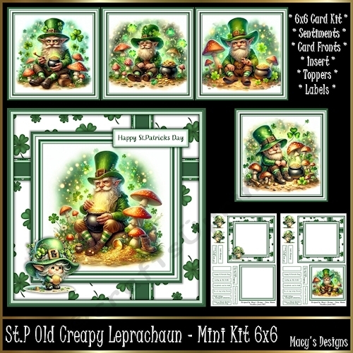 St.P Old Creapy Leprachaun - Mini Kit 6x6