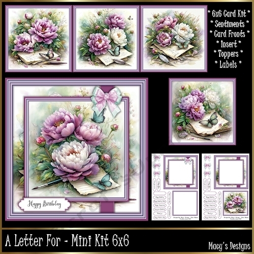 A Letter For - Mini Kit 6x6