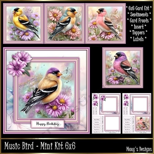 Music Bird - Mini Kit 6x6