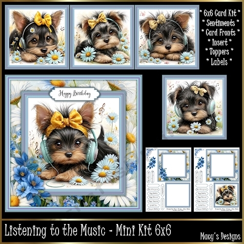 Listening to the Music - Mini Kit 6x6