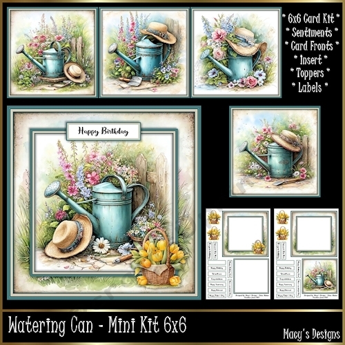 Watering Can - Mini Kit 6x6