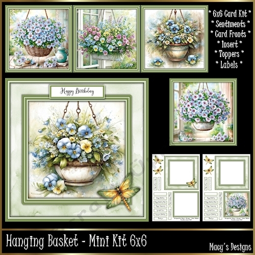 Hanging Basket - Mini Kit 6x6