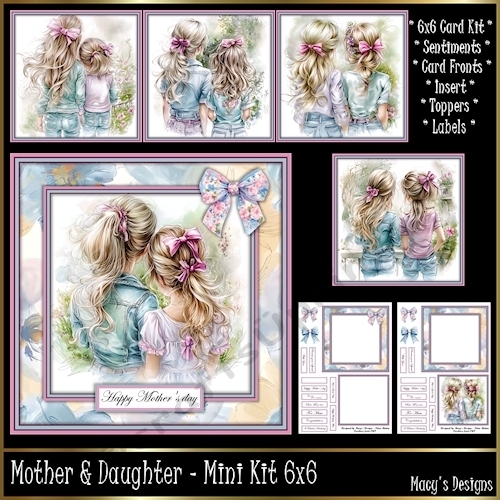 Mother & Daughter - Mini Kit 6x6