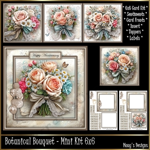 Botanical Bouquet - Mini Kit 6x6