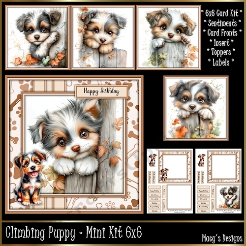 Climbing Puppy - Mini Kit 6x6