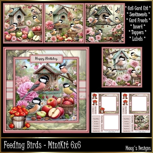 Feeding Birds - Mini Kit 6x6