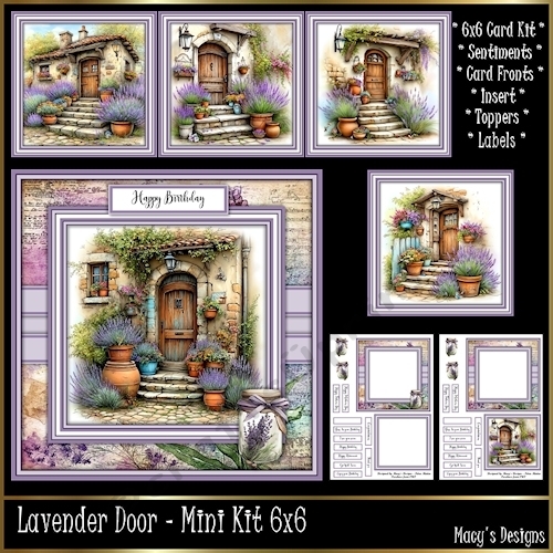 Lavender Door - Mini Kit 6x6