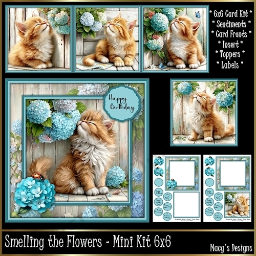 Smelling the Flowers - Mini Kit 6x6