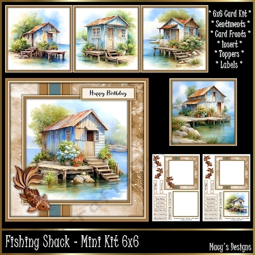 Fishing Shack - Mini Kit 6x6