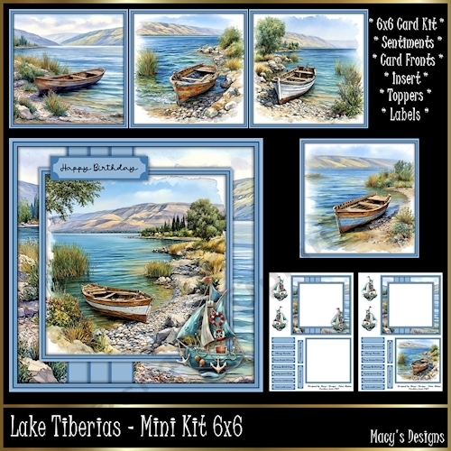 Lake Tiberias - Mini Kit 6x6