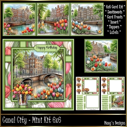 Canal City - Mini Kit 6x6