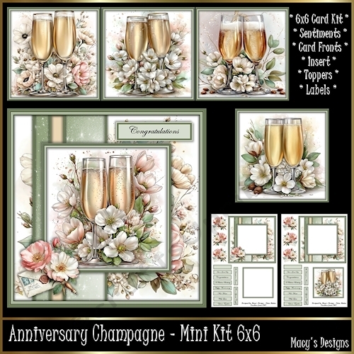 Anniversary Champagne - Mini Kit 6x6
