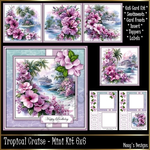Tropical Cruise - Mini Kit 6x6
