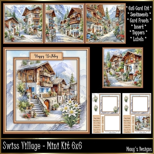 Swiss Village - Mini Kit 6x6