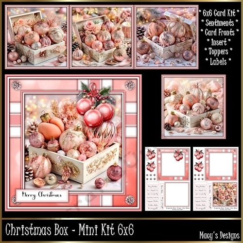 Christmas Box - Mini Kit 6x6