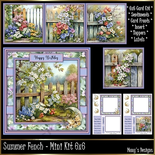 Summer Fench - Mini Kit 6x6