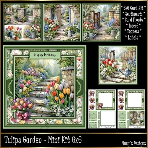 Tulips Garden - Mini Kit 6x6